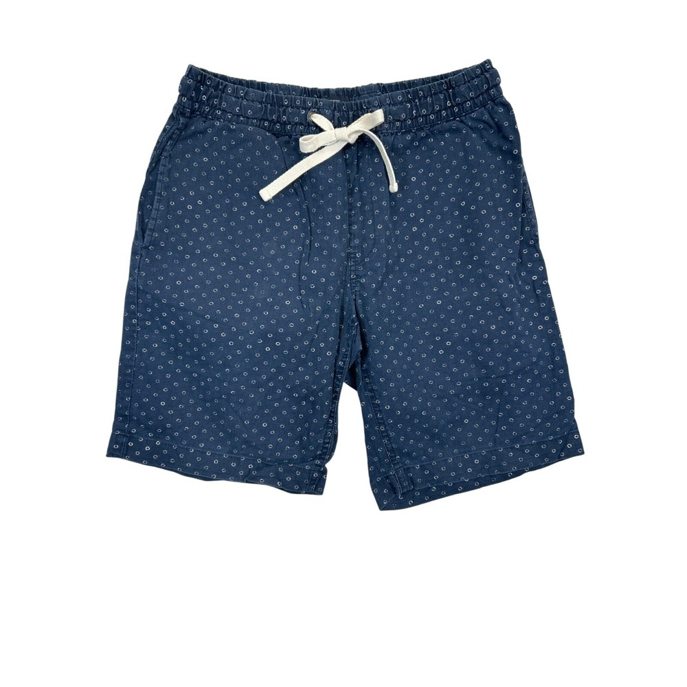 J.Crew Shorts Mens Small Blue‎ Stadium Pull-on Elastic Waist Drawstring